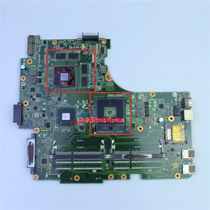 Для asus N53S N53SM N53SV материнская плата Rev 2 слота ОЗУ GT540M 1 Гб 8 памяти полностью