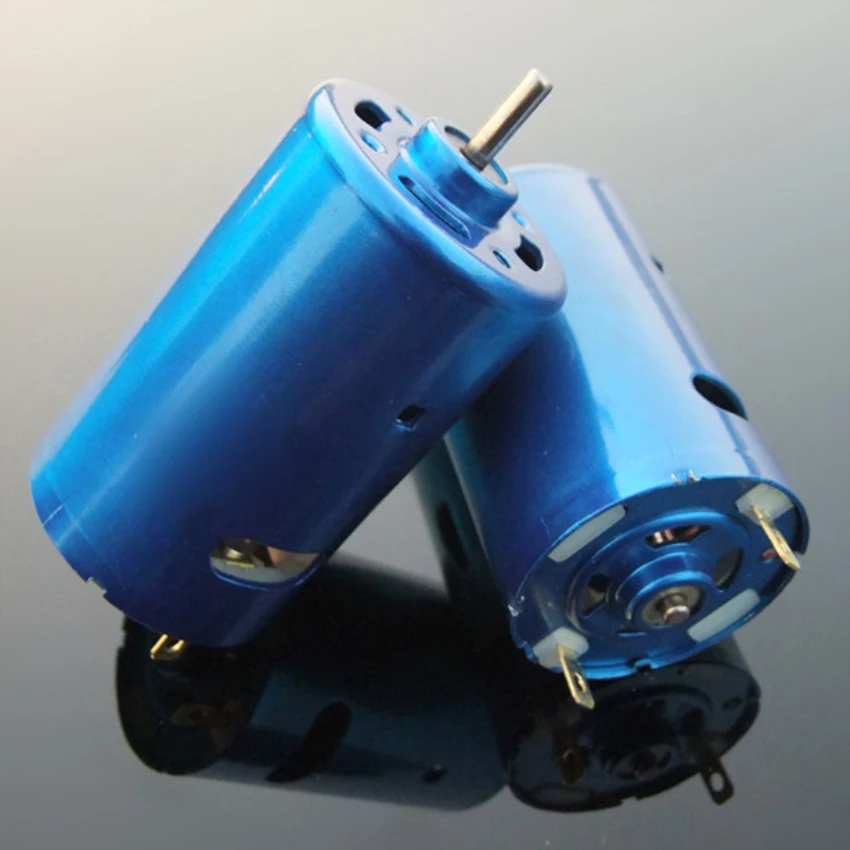 1PC Super Speed Blue Shell 550 DC MOTOR with Fan High Torque Ferromagnetic Model Car Ship Power Motor DIY Technology Making
1PC Super Speed Blue Shell 550 DC MOTOR with Fan High Torque Ferromagnetic Model Car Ship Power Motor DIY Technology Making
