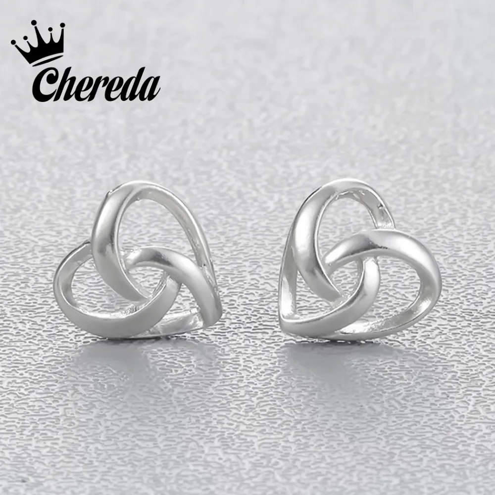 Chereda Sltering Cross Line Weaving Heart Representative Forever Love Jewelry Fashion Hollow Earring For Women Girls
Chereda Sltering Cross Line Weaving Heart Representative Forever Love Jewelry Fashion Hollow Earring For Women Girls