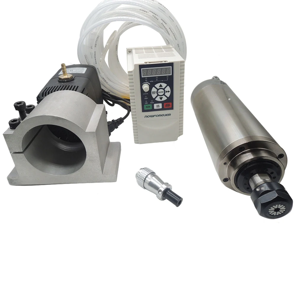 HOT sale Spindle Motor 2.2kw Water Cooled Spindle with clamp with cooling Water pump with ER20 For CNC Milling
HOT sale Spindle Motor 2.2kw Water Cooled Spindle with clamp with cooling Water pump with ER20 For CNC Milling