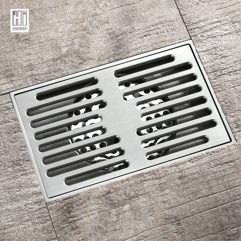 HIDEEP Brush Nickel Brass Shower Drain For Family Bathroom Toilet Kitchen Balcony Dedicated Anti-Odor Bathtub Drainer Floor
HIDEEP Brush Nickel Brass Shower Drain For Family Bathroom Toilet Kitchen Balcony Dedicated Anti-Odor Bathtub Drainer Floor