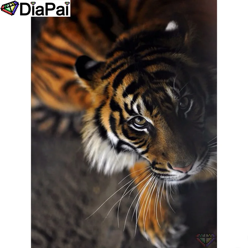 DIAPAI Diamond Painting 5D DIY 100% Full Square/Round Drill "Animal tiger" Diamond Embroidery Cross Stitch 3D Decor A24587
DIAPAI Diamond Painting 5D DIY 100% Full Square/Round Drill "Animal tiger" Diamond Embroidery Cross Stitch 3D Decor A24587