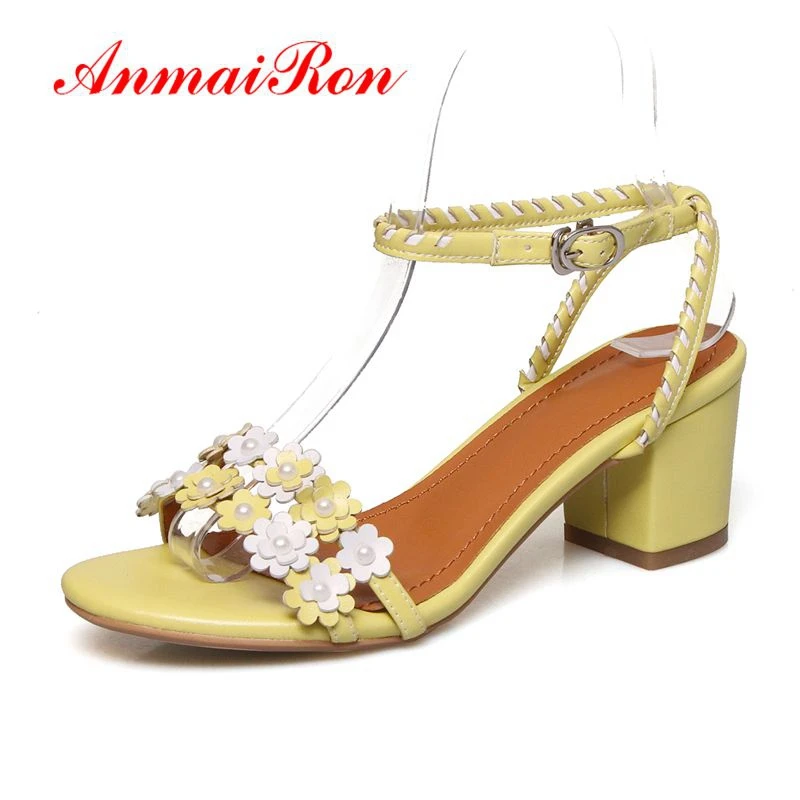 ANMAIRON Genuine Leather Zapatos De Mujer Woman Shoes Flower Basic Casual Solid Fashion Women Shoes Size 34-42 LY1416
ANMAIRON Genuine Leather Zapatos De Mujer Woman Shoes Flower Basic Casual Solid Fashion Women Shoes Size 34-42 LY1416