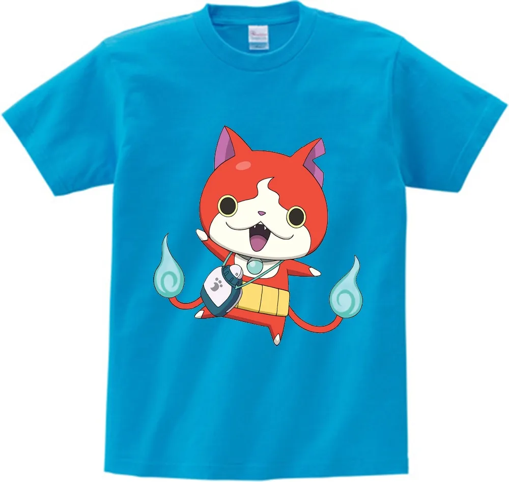 Children Cartoon Yo-kai Watch digital printed T-shirt Unisex Kids Summer Short Sleeve T shirt Baby O-Neck Cotton tee Costume NN
Children Cartoon Yo-kai Watch digital printed T-shirt Unisex Kids Summer Short Sleeve T shirt Baby O-Neck Cotton tee Costume NN