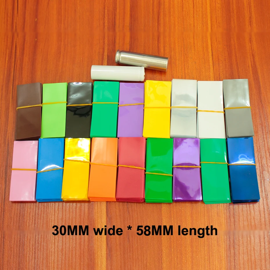 100pcs/lot 18500 shrink film battery package sleeve PVC heat shrinkable sleeve insulation sleeve
100pcs/lot 18500 shrink film battery package sleeve PVC heat shrinkable sleeve insulation sleeve