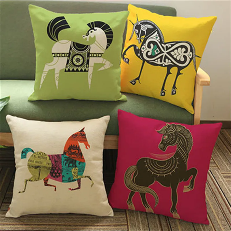 Linen Cotton Pillow With Piping Chinese Horse Rococo Baroque Style Soft Decorative Cushion Cover Pillowcase Home Decor
Linen Cotton Pillow With Piping Chinese Horse Rococo Baroque Style Soft Decorative Cushion Cover Pillowcase Home Decor