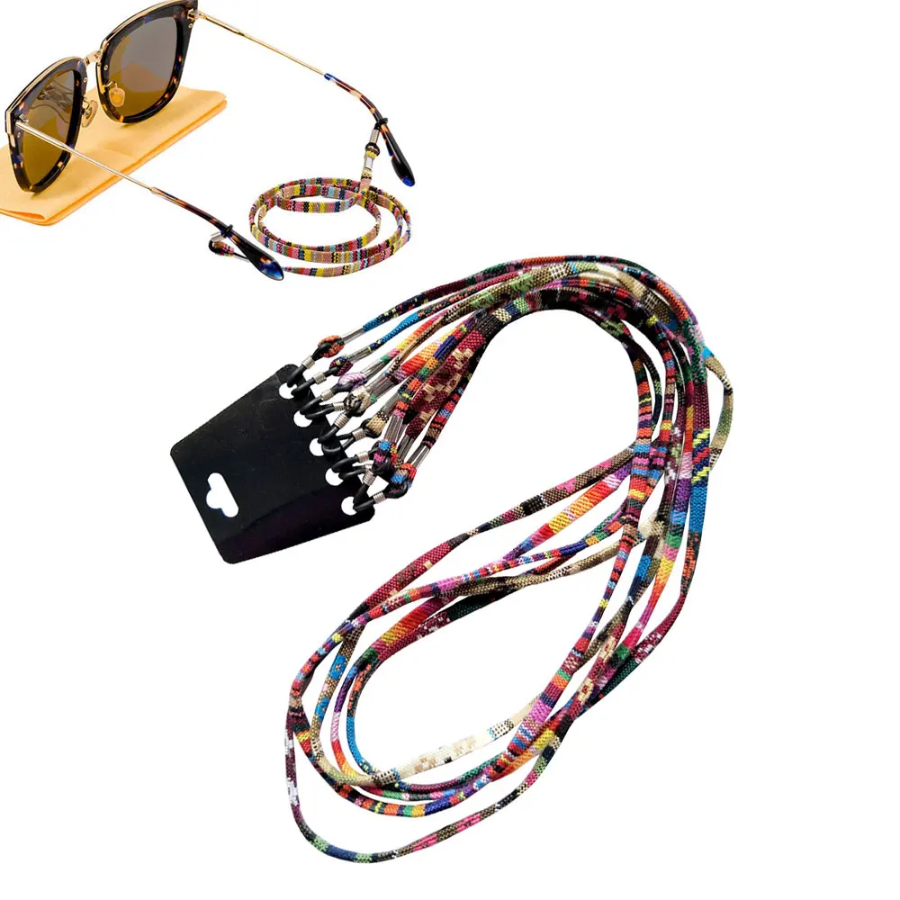 5 Pieces Eyeglass Cotton Chain Holder Glasses Strap Eyeglass Cords Eyeglasses Rope Eyewear Lanyard for Women
5 Pieces Eyeglass Cotton Chain Holder Glasses Strap Eyeglass Cords Eyeglasses Rope Eyewear Lanyard for Women