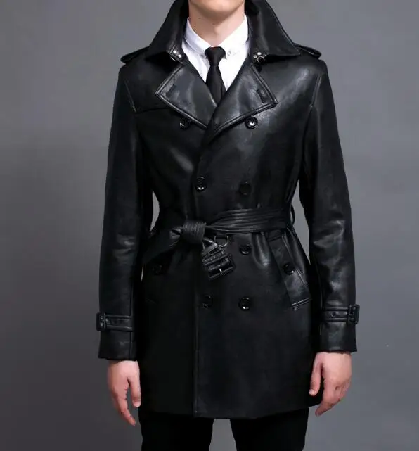 M-6XL / HOT / Spring Men's New PU large size Slim fashion long paragraph washed leather jacket
M-6XL / HOT / Spring Men's New PU large size Slim fashion long paragraph washed leather jacket