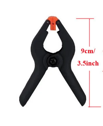 DIY Tools 6PCS 3.5inch Hard Plastic Nylon Spring Clamps Set for Woodworking Grip Clips Paper Photo Clamp
DIY Tools 6PCS 3.5inch Hard Plastic Nylon Spring Clamps Set for Woodworking Grip Clips Paper Photo Clamp