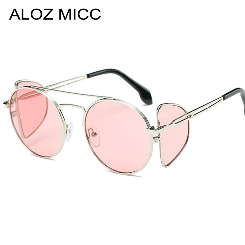 ALOZ MICC Women Steampunk Sunglasses Classic Brand Metal Cool Sun Glasses Reflective lens Alloy Legs Eyeware UV400 Q58
ALOZ MICC Women Steampunk Sunglasses Classic Brand Metal Cool Sun Glasses Reflective lens Alloy Legs Eyeware UV400 Q58