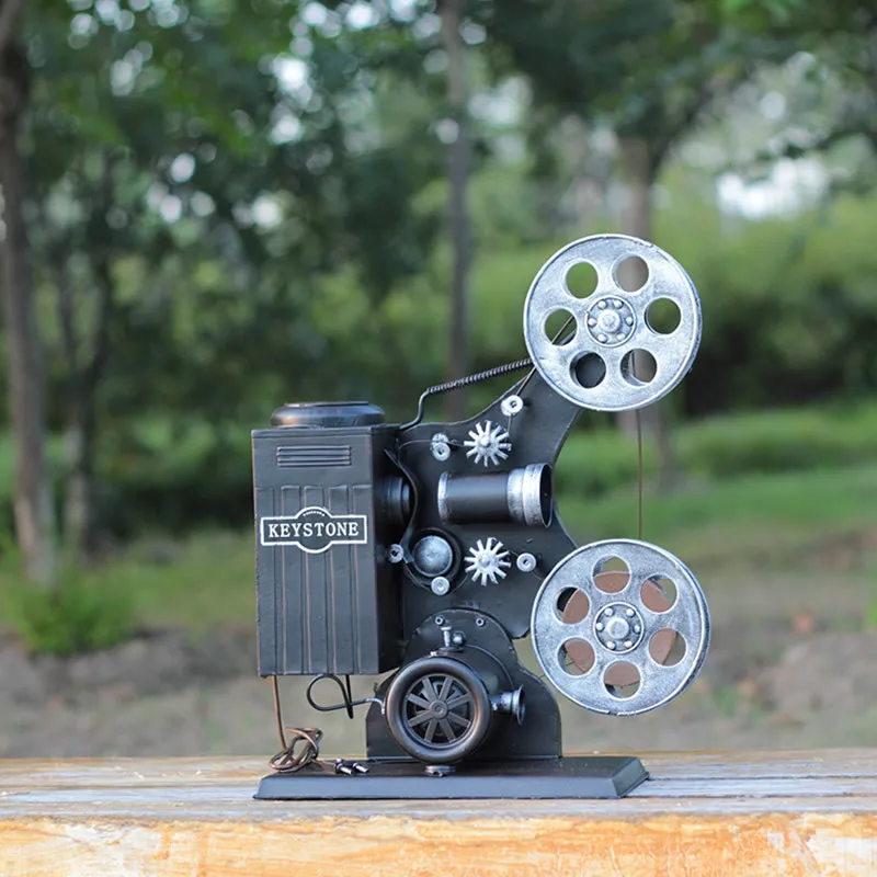 Retro Movie Film Projector Figurines Metal Handicrafts Crafts Bioscope Model Photography Prop Birthday Gift Art Collection
Retro Movie Film Projector Figurines Metal Handicrafts Crafts Bioscope Model Photography Prop Birthday Gift Art Collection