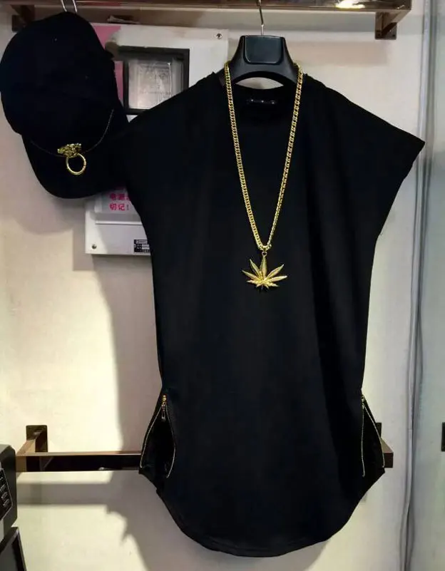 Brand New Clothing Mens Side zipper Long t shirt Men Tops Hip hop tee T-shirt Men Hiphop Short Sleeve Longline casual Tee shirts
Brand New Clothing Mens Side zipper Long t shirt Men Tops Hip hop tee T-shirt Men Hiphop Short Sleeve Longline casual Tee shirts