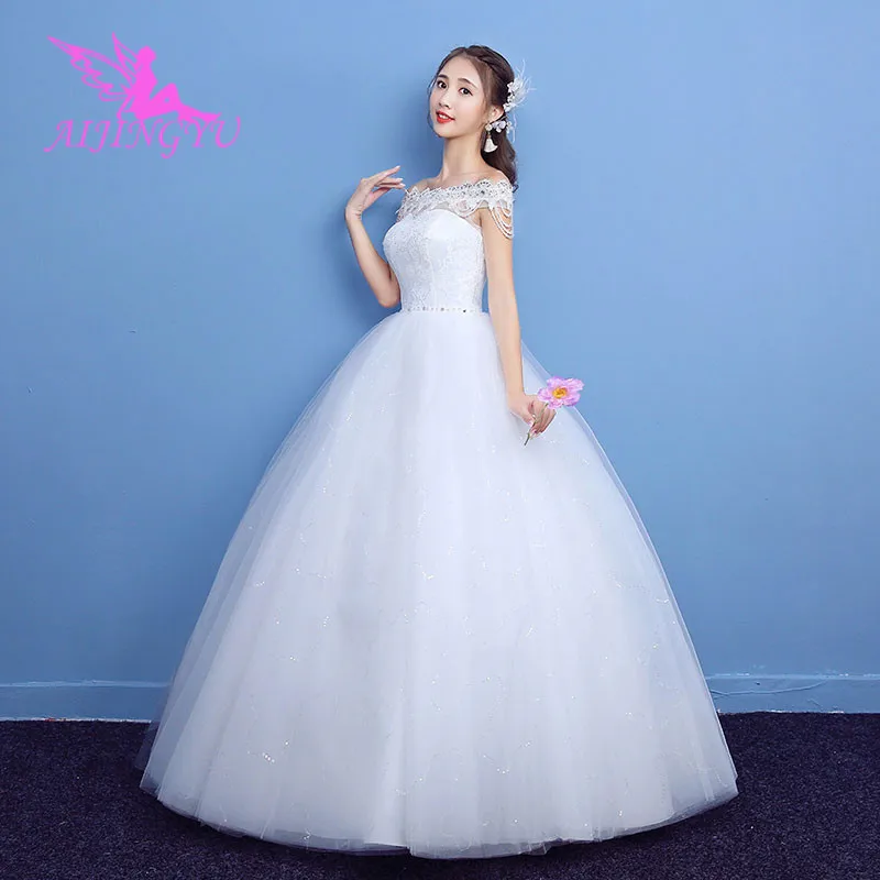 AIJINGYU 2021 marriage Customized new hot selling cheap ball gown lace up back formal bride dresses wedding dress WK288
AIJINGYU 2021 marriage Customized new hot selling cheap ball gown lace up back formal bride dresses wedding dress WK288