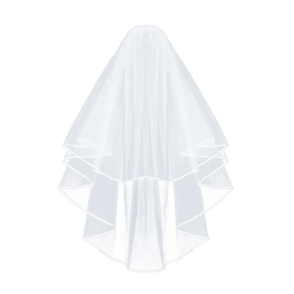 Wedding Veil Bridal Tulle Veils with Comb and Lace Ribbon Edge White Ivory schleier 2023
Wedding Veil Bridal Tulle Veils with Comb and Lace Ribbon Edge White Ivory schleier 2023
