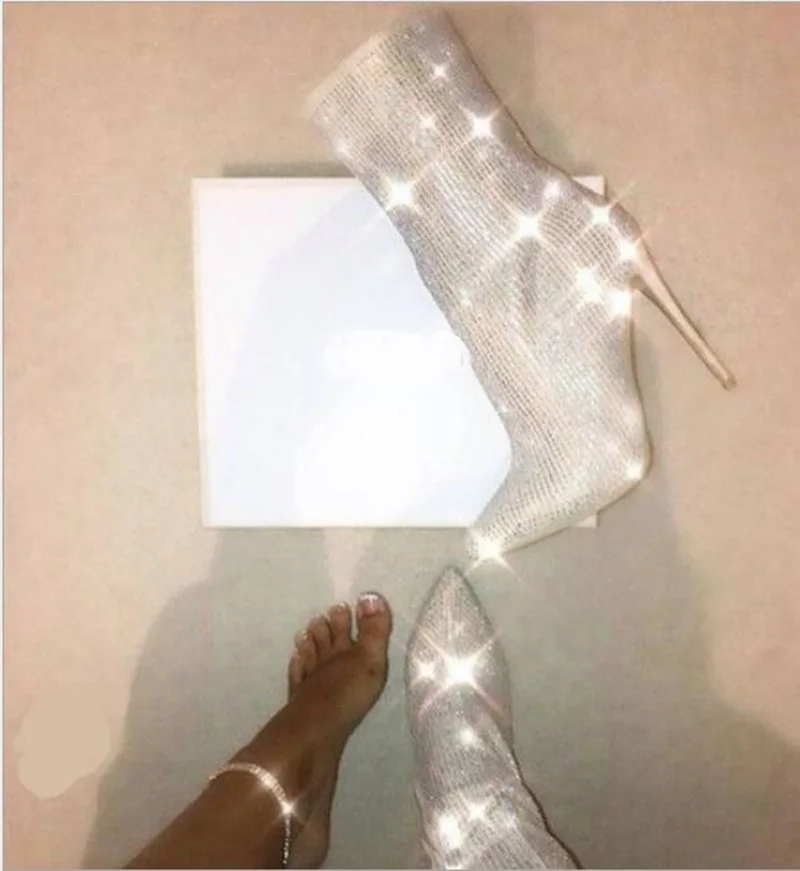 bling bling ankle boot women glitter boots autumn women pointed toe boots women side zipper high heels boot size 35-42
bling bling ankle boot women glitter boots autumn women pointed toe boots women side zipper high heels boot size 35-42