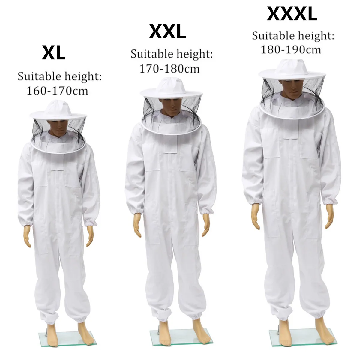 Beekeepers Full Body Beekeeping Clothing Professional Bee Protection Beekeeping Suit Safty Veil Hat Dress All Body Equipment
Beekeepers Full Body Beekeeping Clothing Professional Bee Protection Beekeeping Suit Safty Veil Hat Dress All Body Equipment