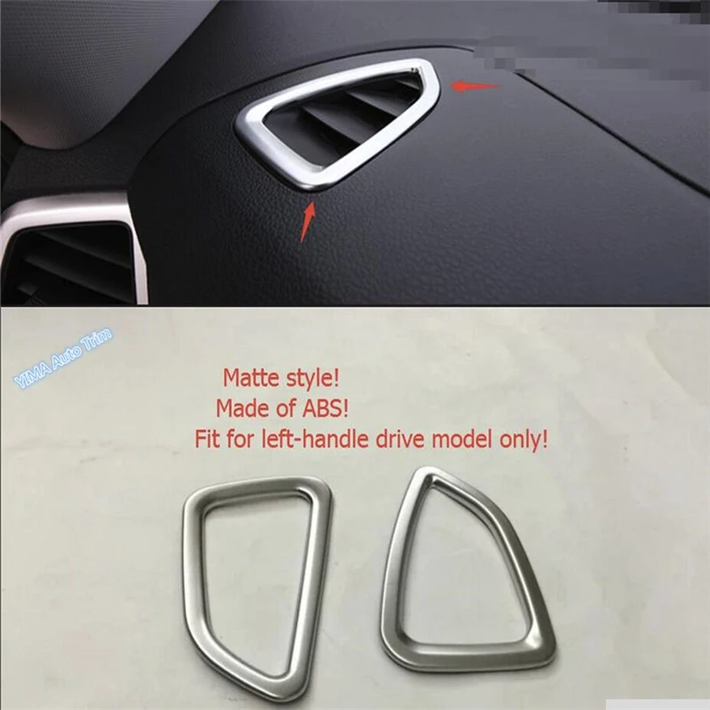 Lapetus Car Styling Dashboard Air Conditioning AC Outlet Vent Decorative Cover Trim 2 Pcs Fit For Hyundai Tucson 2016 2017 2018
Lapetus Car Styling Dashboard Air Conditioning AC Outlet Vent Decorative Cover Trim 2 Pcs Fit For Hyundai Tucson 2016 2017 2018