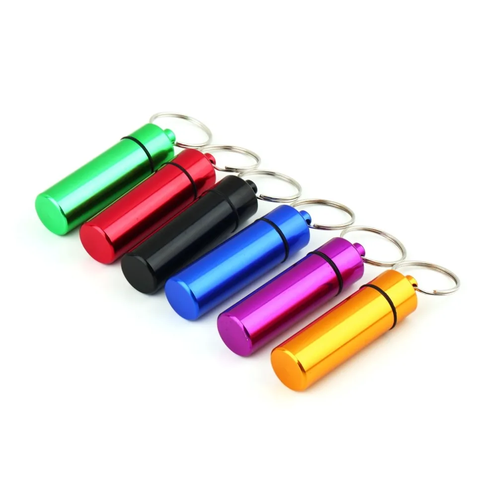 1 pc Mini Portable Waterproof Aluminum Light Purple Pill Box Case Bottle Cache Drug Holder Container With Keychain
1 pc Mini Portable Waterproof Aluminum Light Purple Pill Box Case Bottle Cache Drug Holder Container With Keychain