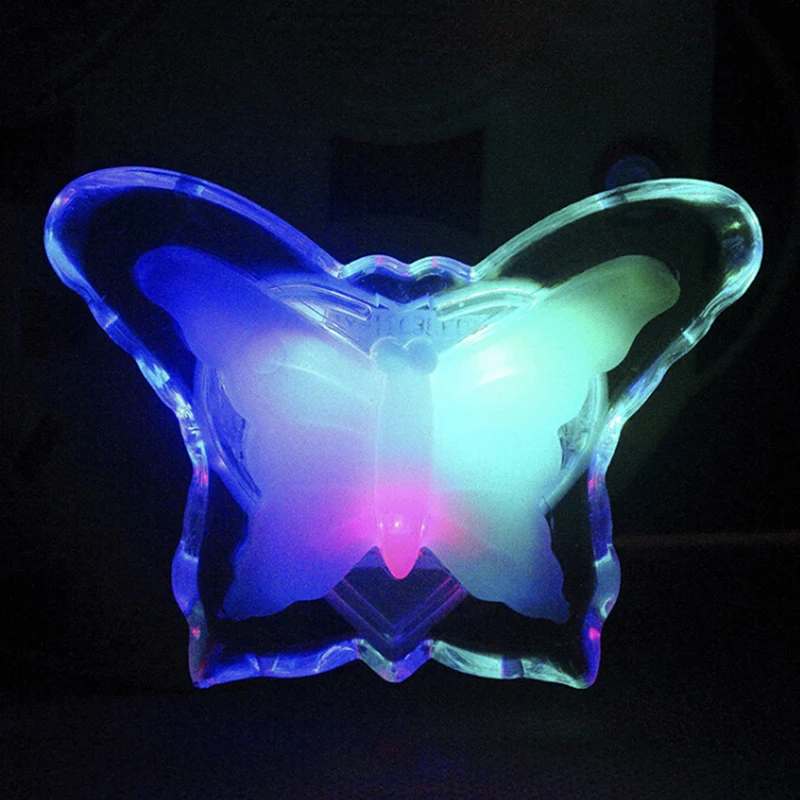 Romantic Led Colorful Butterfly Night Light Plug Led Fashion Home Decoration
Romantic Led Colorful Butterfly Night Light Plug Led Fashion Home Decoration