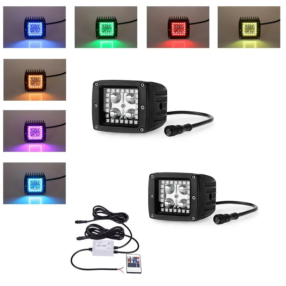 2 шт., 12 Вт, 3 дюйма, светодиодный рабочий свет, Cubes Pods, RGB, halo, кольцевой точечный луч, внедорожный светодиодный свет, фара для грузовиков, мотоциклов, квадроциклов, противотуманная фара для вождения
2 шт., 12 Вт, 3 дюйма, светодиодный рабочий свет, Cubes Pods, RGB, halo, кольцевой точечный луч, внедорожный светодиодный свет, фара для грузовиков, мотоциклов, квадроциклов, противотуманная фара для вождения