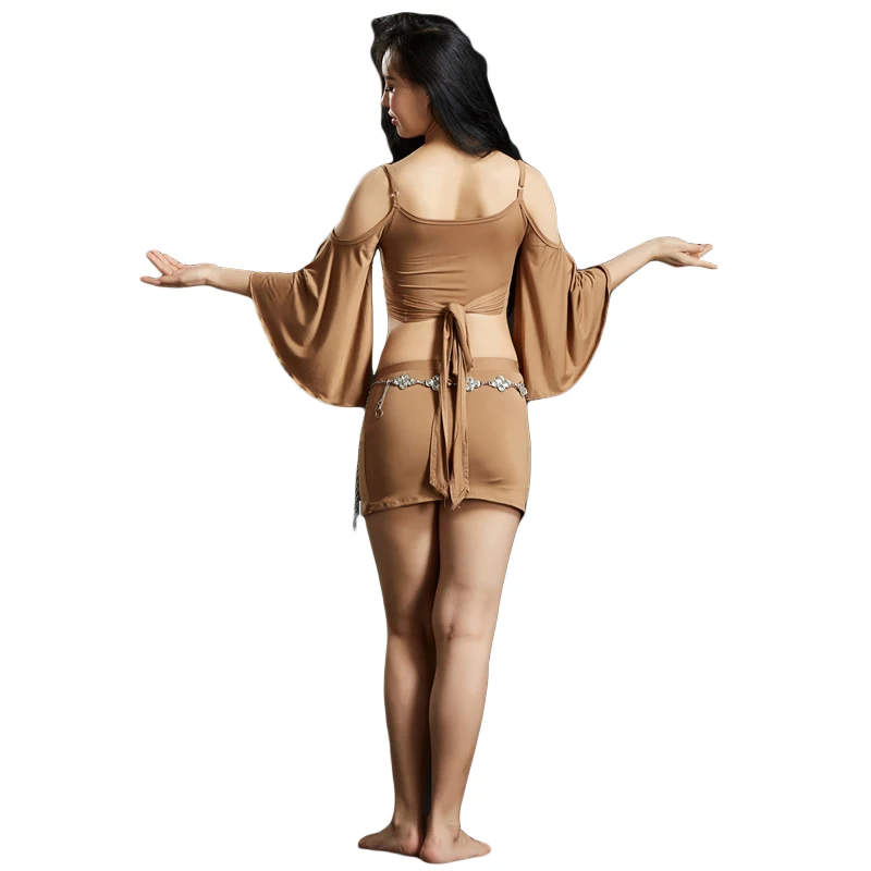 New Women Girls Belly Dance Oriental Dance Practice Costumes Belly Dance Training Performance Wear 3pcs Set (Top+Skirt+shorts)
New Women Girls Belly Dance Oriental Dance Practice Costumes Belly Dance Training Performance Wear 3pcs Set (Top+Skirt+shorts)