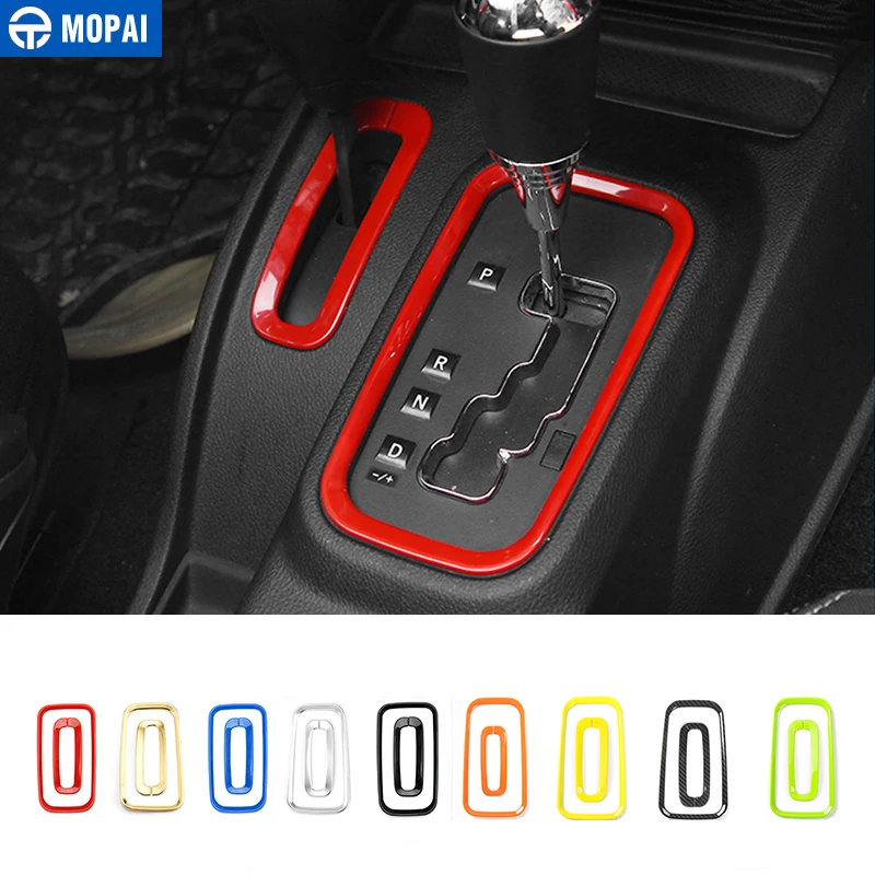 MOPAI ABS Car Gear Shift Box Knob Panel Cover Trim Interior Decoration Accessories Stickers Styling for Jeep Wrangler JK 2011+
MOPAI ABS Car Gear Shift Box Knob Panel Cover Trim Interior Decoration Accessories Stickers Styling for Jeep Wrangler JK 2011+