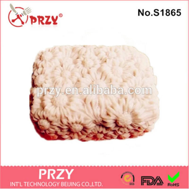 PRZY Flower Handmade Silicone Soap Molds Moulds Fondant Daisy Shape for Soap Made Aroma Stone Rubber Eco-friendly 3D 001
PRZY Flower Handmade Silicone Soap Molds Moulds Fondant Daisy Shape for Soap Made Aroma Stone Rubber Eco-friendly 3D 001