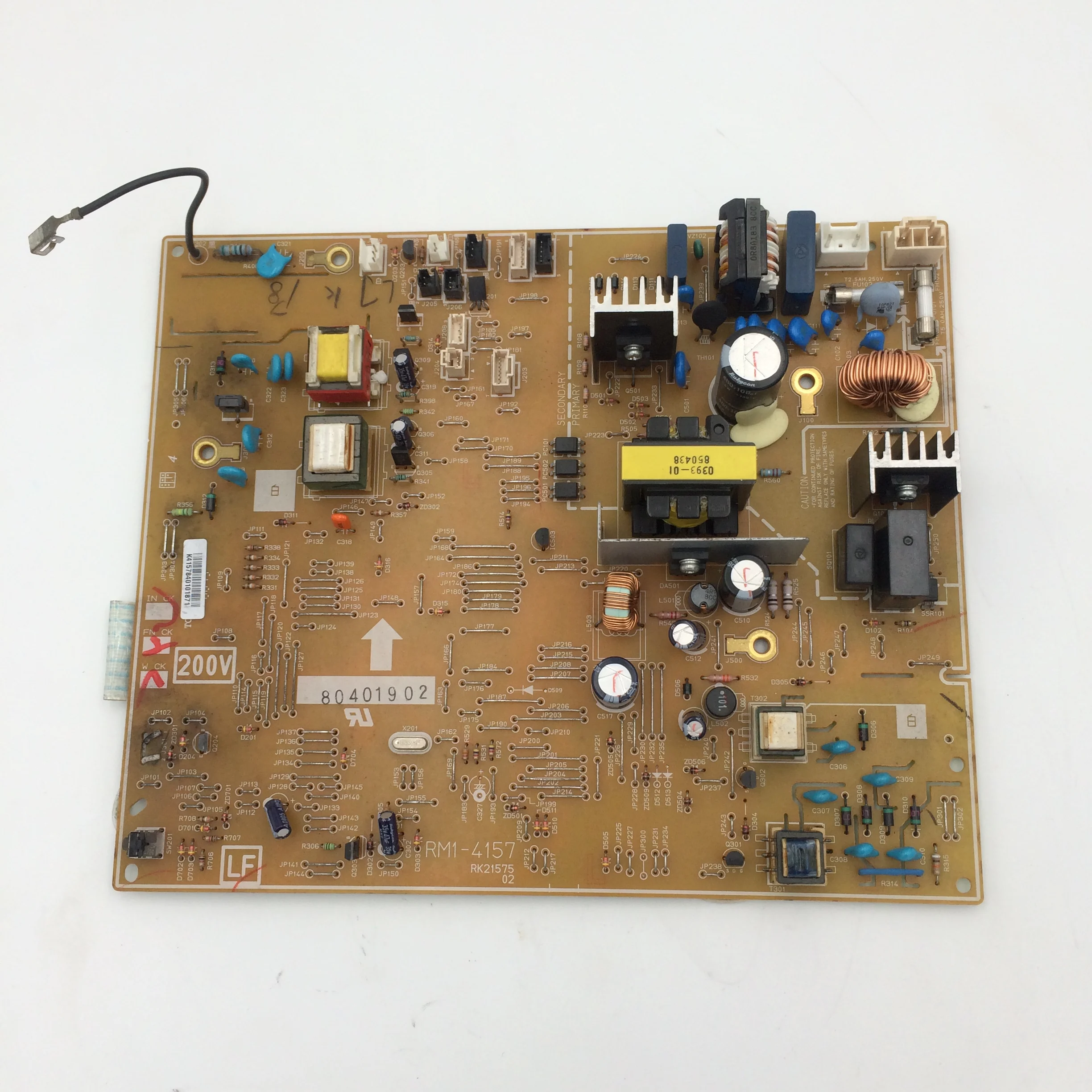 RM1-4157 POWER SUPPLY BOARD FOR HP LASERJET 2015 2015D 2015DN printer parts
RM1-4157 POWER SUPPLY BOARD FOR HP LASERJET 2015 2015D 2015DN printer parts