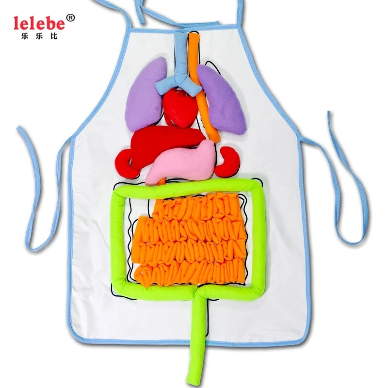 Children early educational toys 2020 Preschool body organ Teaching aids apron kids training aids baby educational toys
Children early educational toys 2020 Preschool body organ Teaching aids apron kids training aids baby educational toys