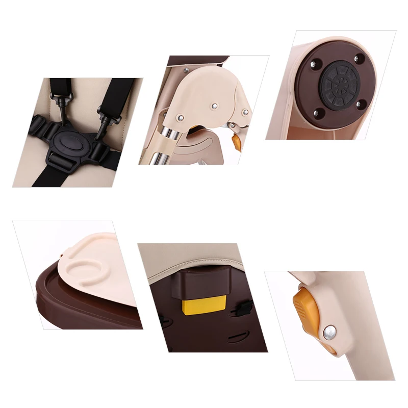 New Luxury Style Portable Baby Feeding Chair With PU Cushion Collapsible Plastic Baby High Chair Easy Clean PP Plate Highchair
New Luxury Style Portable Baby Feeding Chair With PU Cushion Collapsible Plastic Baby High Chair Easy Clean PP Plate Highchair