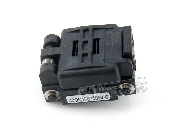 Контрольная розетка Plastronics IC для QFN40, MLP40, MLF40, шаг посылка: розетка 0,4 мм, разъем PN 40QN40K15050, бесплатная доставка
Контрольная розетка Plastronics IC для QFN40, MLP40, MLF40, шаг посылка: розетка 0,4 мм, разъем PN 40QN40K15050, бесплатная доставка