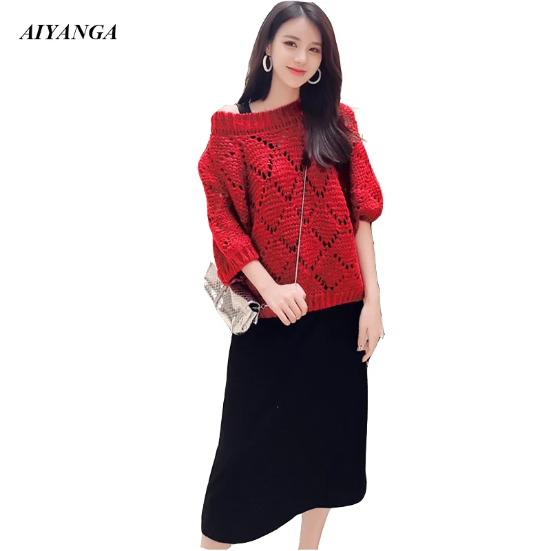 Female 2 Pieces New Women Sets Dress Sweaters Tops Autumn Winter 2018 Fashion O Neck Casual Dresses Pullovers Knitted Tops
Female 2 Pieces New Women Sets Dress Sweaters Tops Autumn Winter 2018 Fashion O Neck Casual Dresses Pullovers Knitted Tops