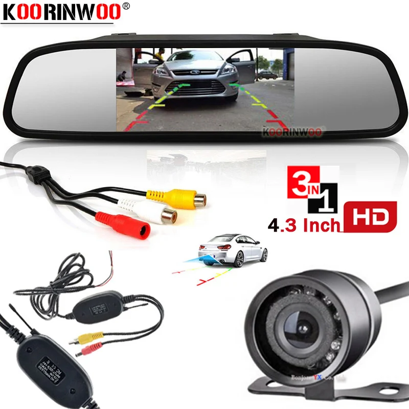 Автомобильный монитор Koorinwoo с камерой, 4,3-дюймовый TFT ЖК-дисплей HD, парковочный зеркальный монитор, 10 цветов, подсветка, парковочный маркер дл...
Автомобильный монитор Koorinwoo с камерой, 4,3-дюймовый TFT ЖК-дисплей HD, парковочный зеркальный монитор, 10 цветов, подсветка, парковочный маркер дл...