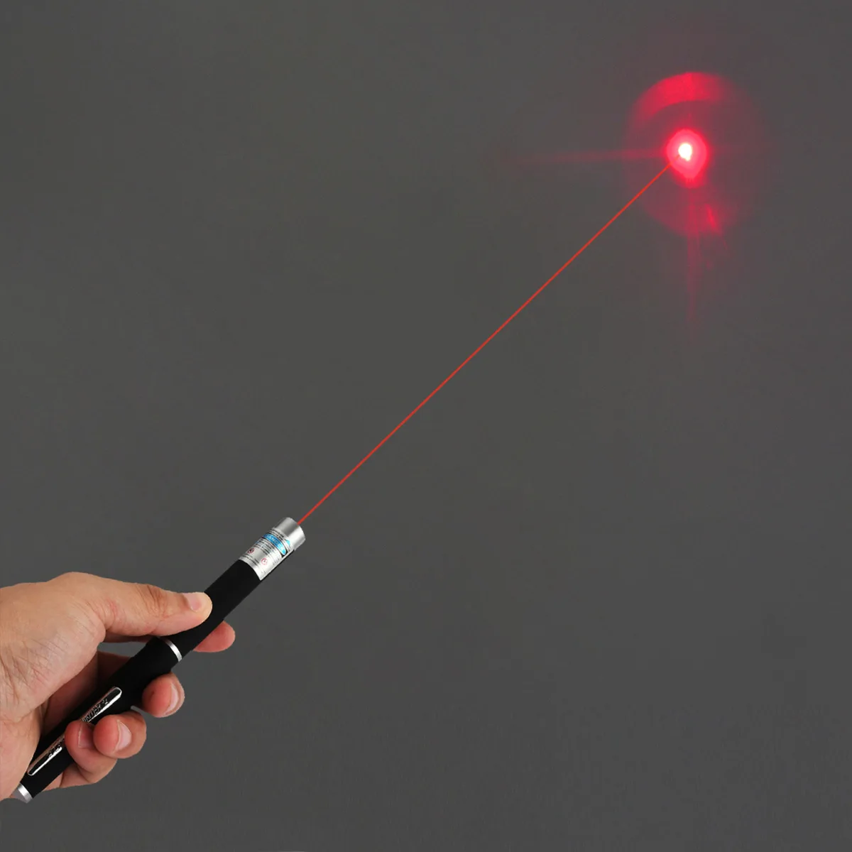 5 мВт 650нм Красная лазерная ручка черный мощный Видимый светильник Laserpoint 3 цвета