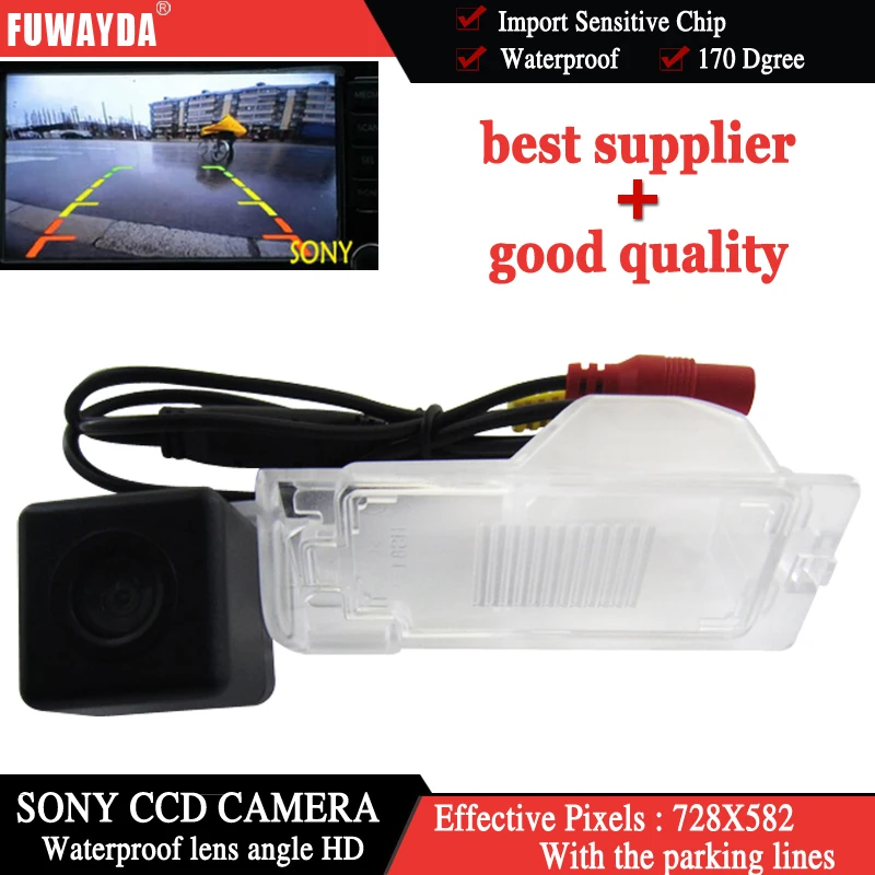 FUWAYDA Parking Assistance SONYCCD HD Car RearView Reverse Backup Color Camera night vision for Ford Edge Escape Mercury Mariner
FUWAYDA Parking Assistance SONYCCD HD Car RearView Reverse Backup Color Camera night vision for Ford Edge Escape Mercury Mariner