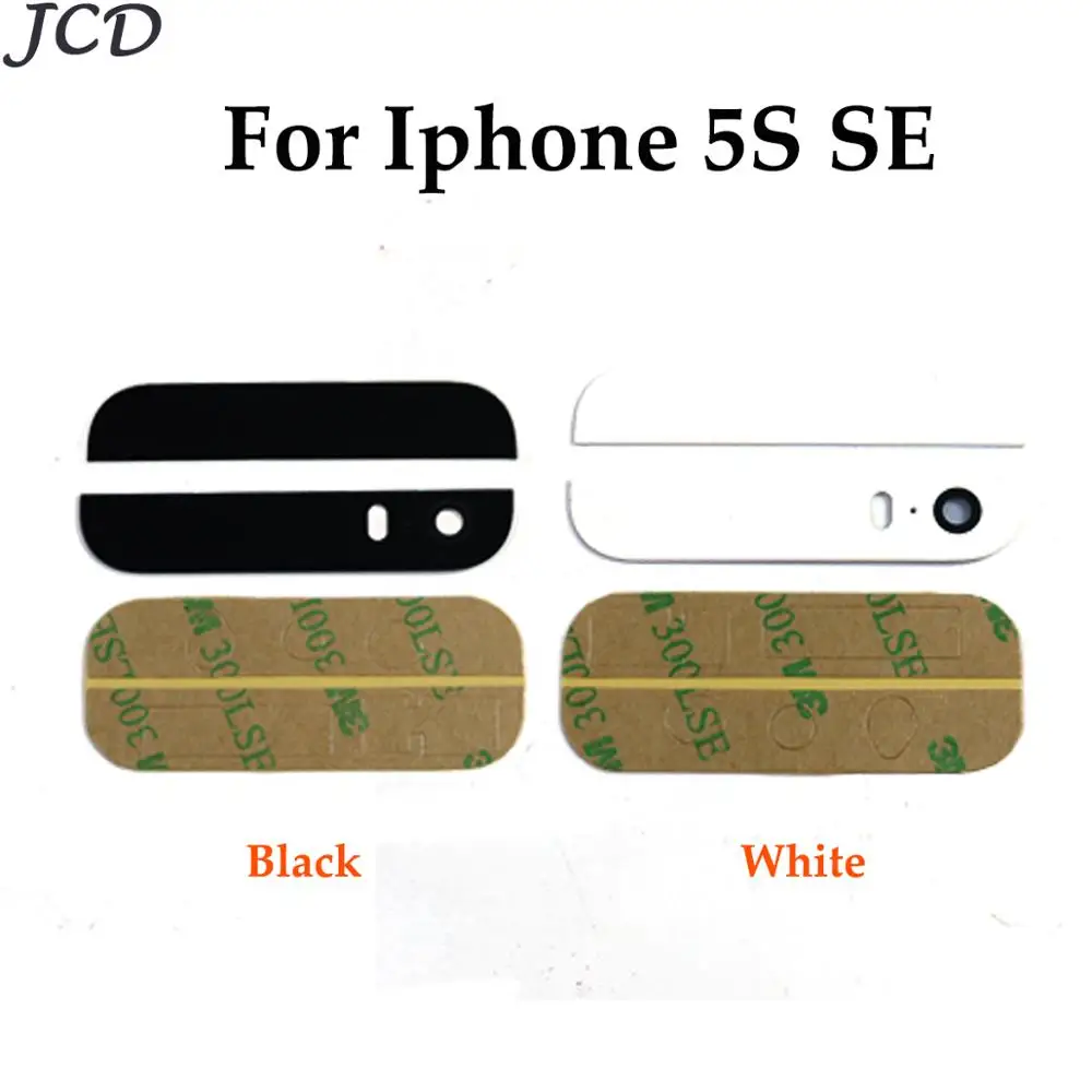 JCD Top Bottom Glass for iPhone 5S se Back Cover Housing Glass +3M Adhesive Sticker + Camera Lens Diffuser Repair Parts
JCD Top Bottom Glass for iPhone 5S se Back Cover Housing Glass +3M Adhesive Sticker + Camera Lens Diffuser Repair Parts