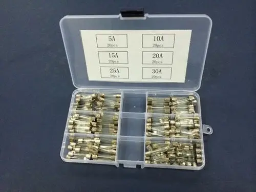 Details about 120pc 6*30 Glass Tube Fuse Car Truck Electrical Assortment Kit 5amp! Free Shipping
Details about 120pc 6*30 Glass Tube Fuse Car Truck Electrical Assortment Kit 5amp! Free Shipping