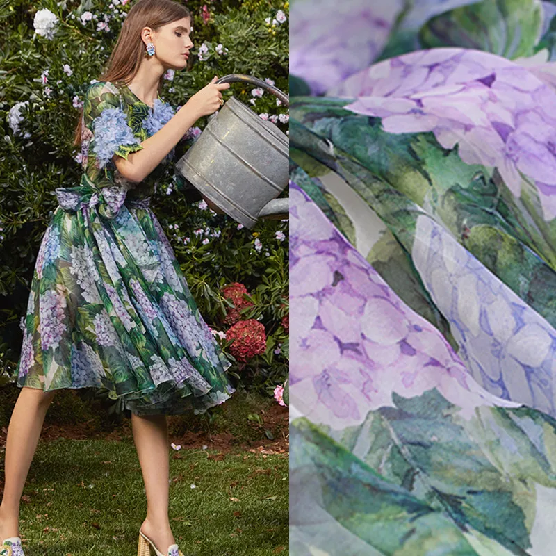 Hydrangea Silk Chiffon Fabrics Textile For Women اقمشة شيفون حرير Telas Por Metro Tissus Au Mètre Ткань Dress Vestido Тюль
Hydrangea Silk Chiffon Fabrics Textile For Women اقمشة شيفون حرير Telas Por Metro Tissus Au Mètre Ткань Dress Vestido Тюль