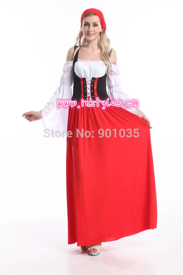 FREE SHIPPING zy560 Beer Maid Wench German Oktoberfest Dress Costume size S.M.L.XL.2XL.3XL,4XL,5XL,6XL
FREE SHIPPING zy560 Beer Maid Wench German Oktoberfest Dress Costume size S.M.L.XL.2XL.3XL,4XL,5XL,6XL