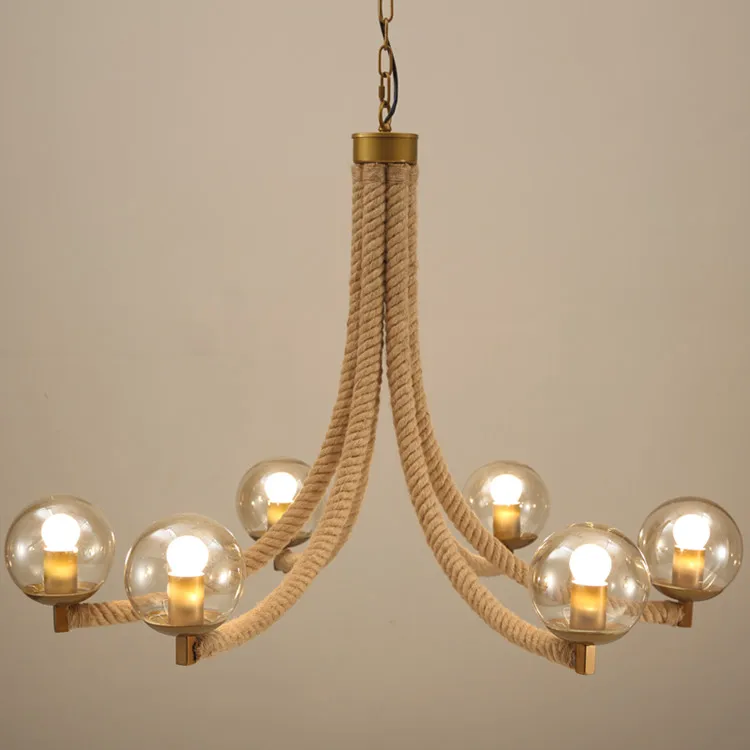 Iron rope glass Pendant Lights personality Cafe dining room lamp industry retro decoration shops pendant lamps LU80254
Iron rope glass Pendant Lights personality Cafe dining room lamp industry retro decoration shops pendant lamps LU80254