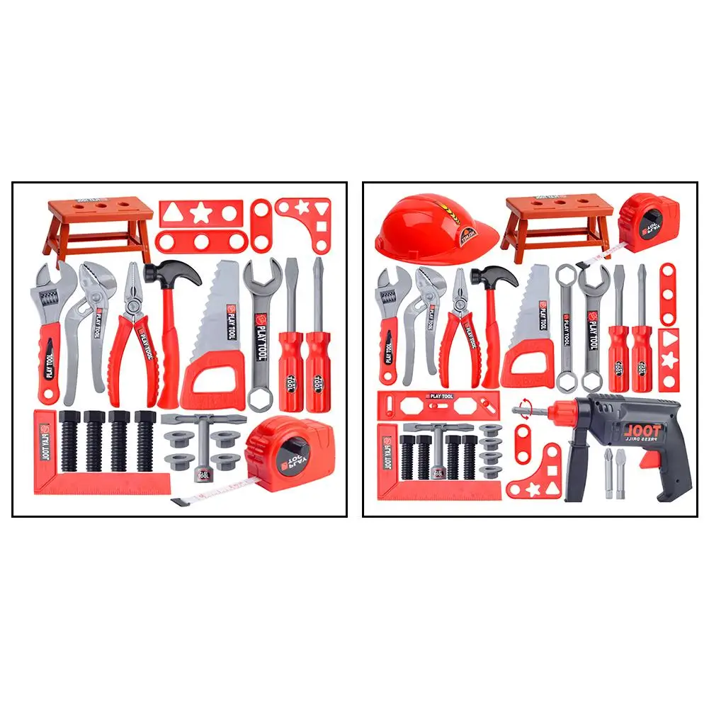 Children's Toolbox Set Baby Simulation Repair Tool Drill Screwdriver Repair Kit Play House Toy Boy and Girl Puzzle Toy Set
Children's Toolbox Set Baby Simulation Repair Tool Drill Screwdriver Repair Kit Play House Toy Boy and Girl Puzzle Toy Set