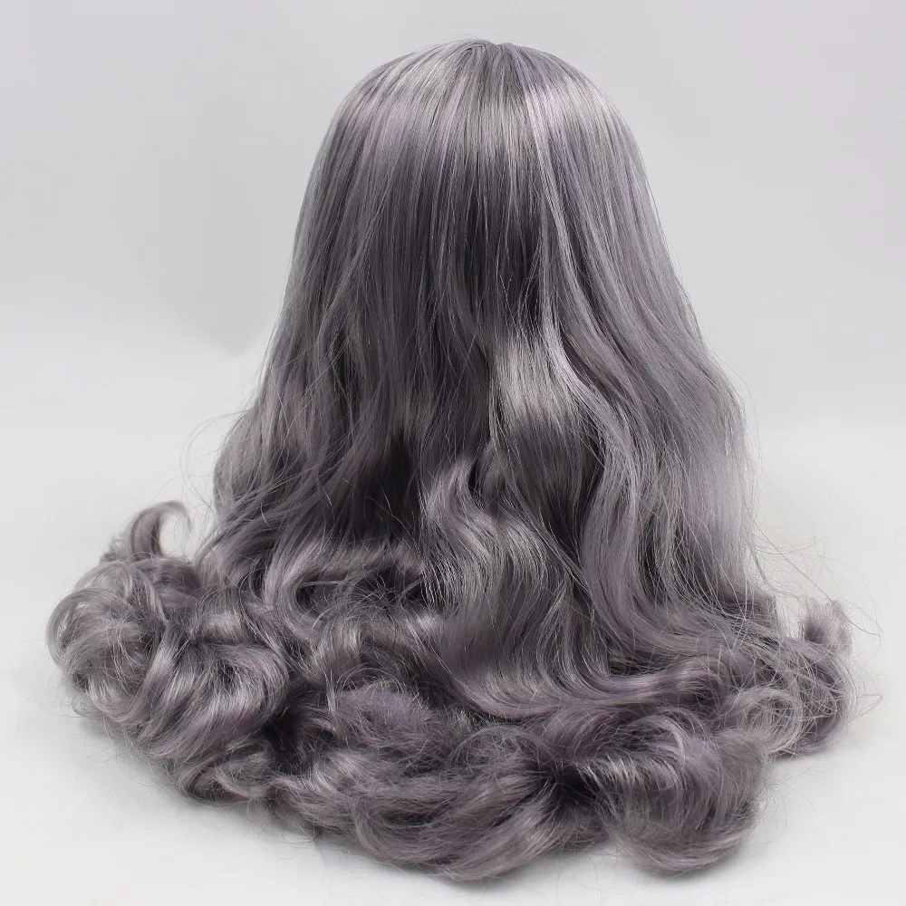 ICY DBS Blyth Doll gray mix Violet hair with bangs joint body shiny face 1/6 30cm toy
ICY DBS Blyth Doll gray mix Violet hair with bangs joint body shiny face 1/6 30cm toy