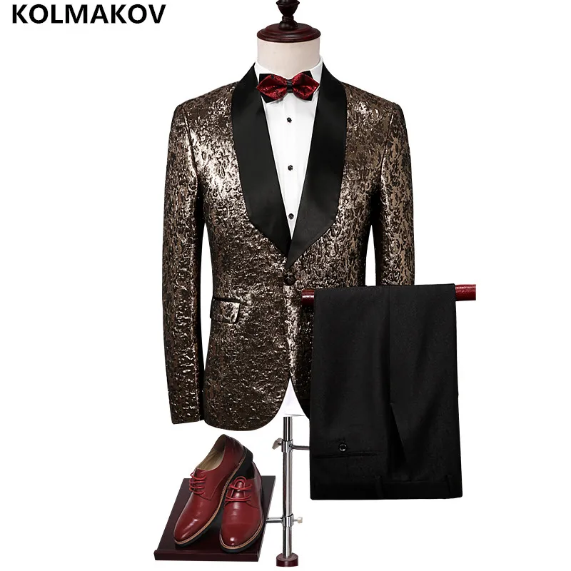 2019 Brand Jacket+Pants 2 Pieces Men's Suits Slim Fit Prom Party Dress Luxury Flower Color Clothing Good Quality Hot Selling
2019 Brand Jacket+Pants 2 Pieces Men's Suits Slim Fit Prom Party Dress Luxury Flower Color Clothing Good Quality Hot Selling