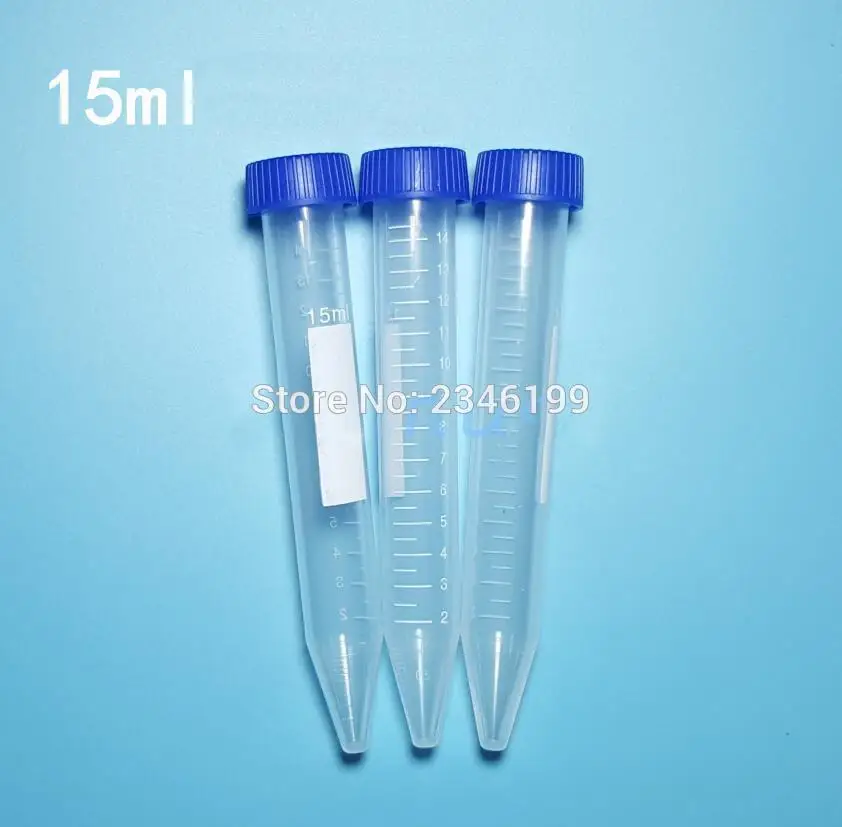 15ML 100pcs/lot PP Plastic Centrifuge Tube with Screw Cap, Empty Capsules Refillable Container with V-bottom, Plastic Test Tube
15ML 100pcs/lot PP Plastic Centrifuge Tube with Screw Cap, Empty Capsules Refillable Container with V-bottom, Plastic Test Tube