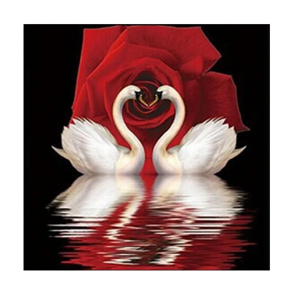 Diy Diamond painting swan Full Diamond embroidery rose embroidery cross flowers square diamond mosaic rhinestones icon Lake
Diy Diamond painting swan Full Diamond embroidery rose embroidery cross flowers square diamond mosaic rhinestones icon Lake