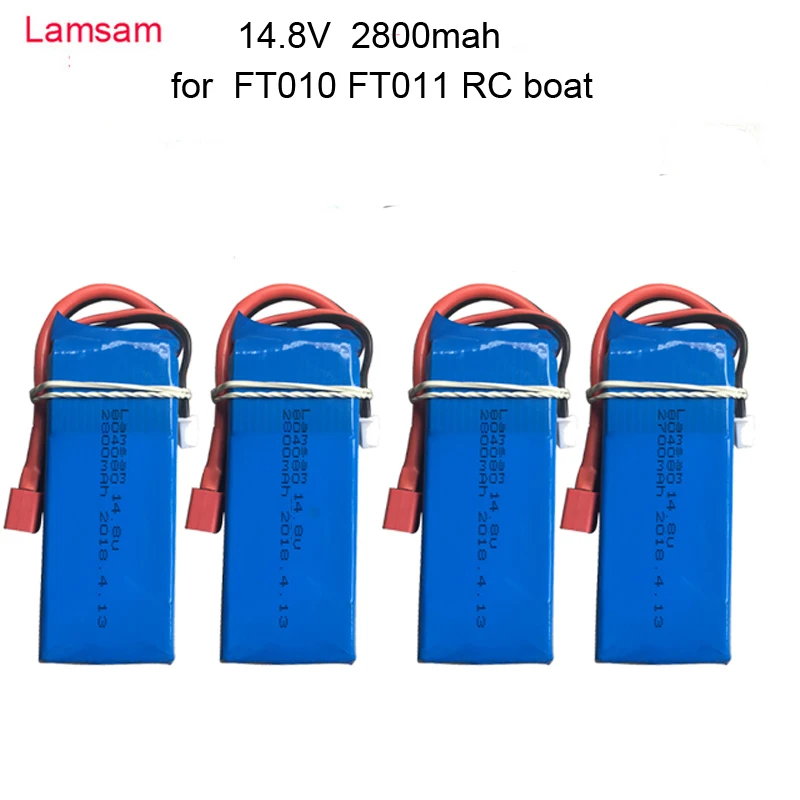 Lamsam High capacity battery for RC Lipo Battery 14.8V 2800mah 30C for FT010 FT011 RC boat RC Helicopter Quadcopter
Lamsam High capacity battery for RC Lipo Battery 14.8V 2800mah 30C for FT010 FT011 RC boat RC Helicopter Quadcopter
