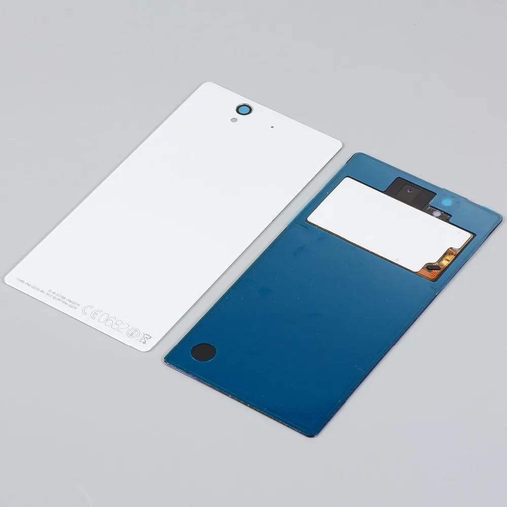 Стеклянная Крышка батарейного отсека для Sony Xperia Z L36 LT36 L36H C6902 C6602 C6603 C6601 C6606 задняя