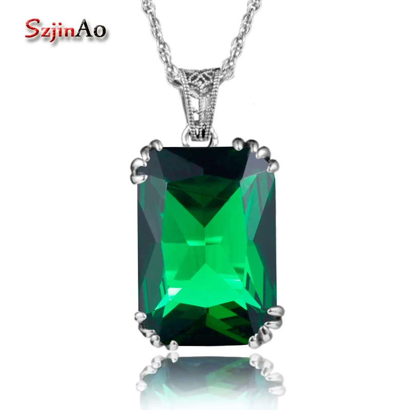 Szjinao Charms Steven Universe Solid 925 Sterling Silver Pendant Necklaces Green Stone Crystal For Women Wedding Decoration
Szjinao Charms Steven Universe Solid 925 Sterling Silver Pendant Necklaces Green Stone Crystal For Women Wedding Decoration