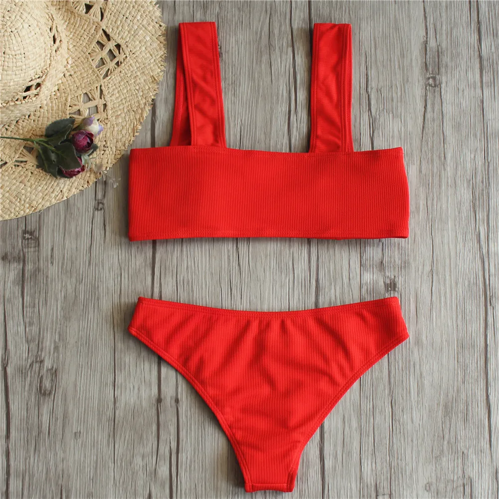 Bandeau Green Solid Bikini Set Women Cutout Two Pieces Swimwear 2019 Girl Beach Bathing Suit Swimsuits Female Bather Swim
Bandeau Green Solid Bikini Set Women Cutout Two Pieces Swimwear 2019 Girl Beach Bathing Suit Swimsuits Female Bather Swim