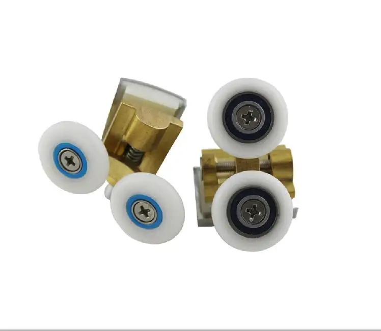 Free Shipping 4 pairs shower roller copper double pulley bathroom accessories diameter 26mm
Free Shipping 4 pairs shower roller copper double pulley bathroom accessories diameter 26mm